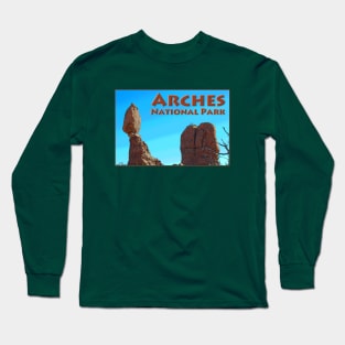 Balanced Rock Arches Long Sleeve T-Shirt